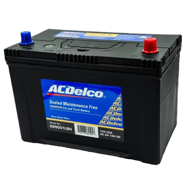 BATERIA 90AH 730CCA POSITIVO DERECHO ( - + ) ACDELCO